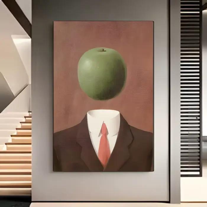 Affiche artistique Ren Magrittes Son of Man