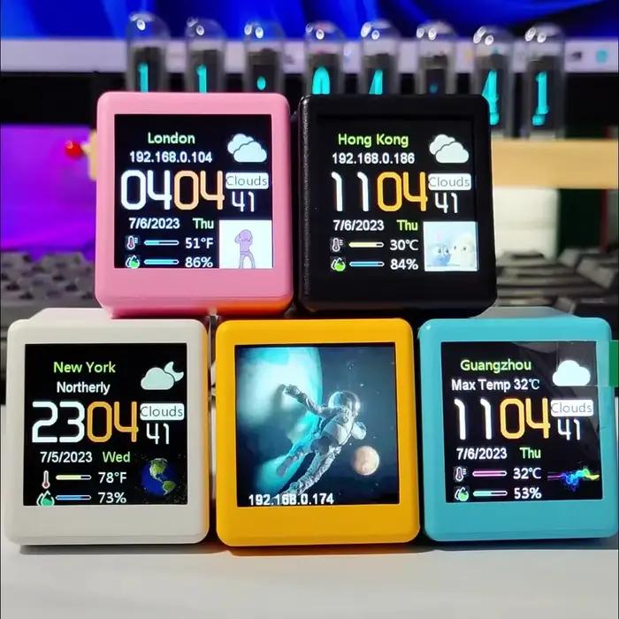 Horloge météo intelligente WIFI Station