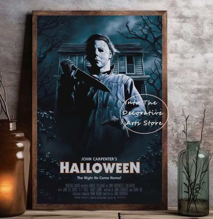 Affiches de films d'horreur classiques d'Halloween Michael Myers