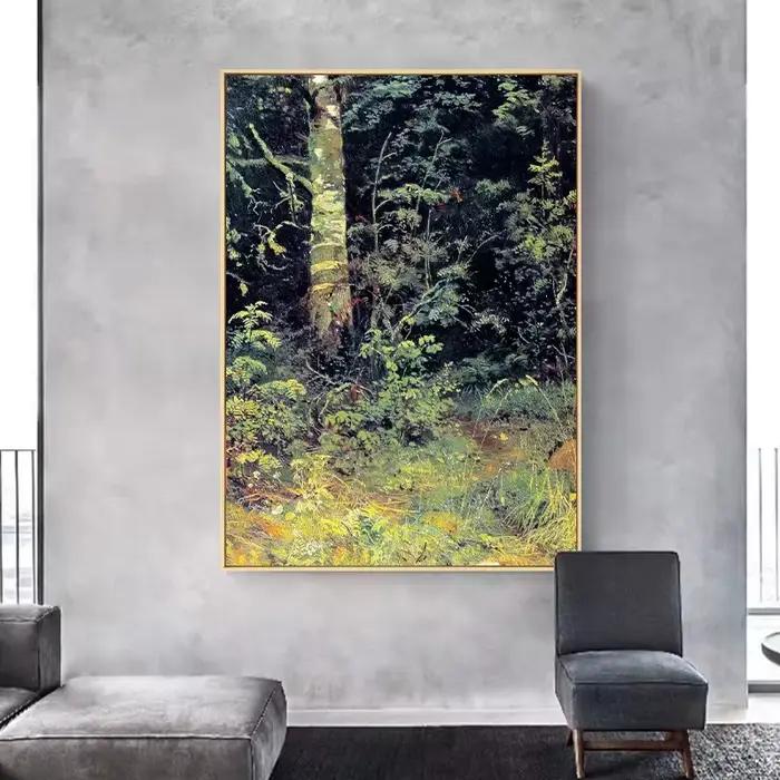 Affiches d'Art de Paysage de Célèbre Peintre Russe Ivan Shishkin