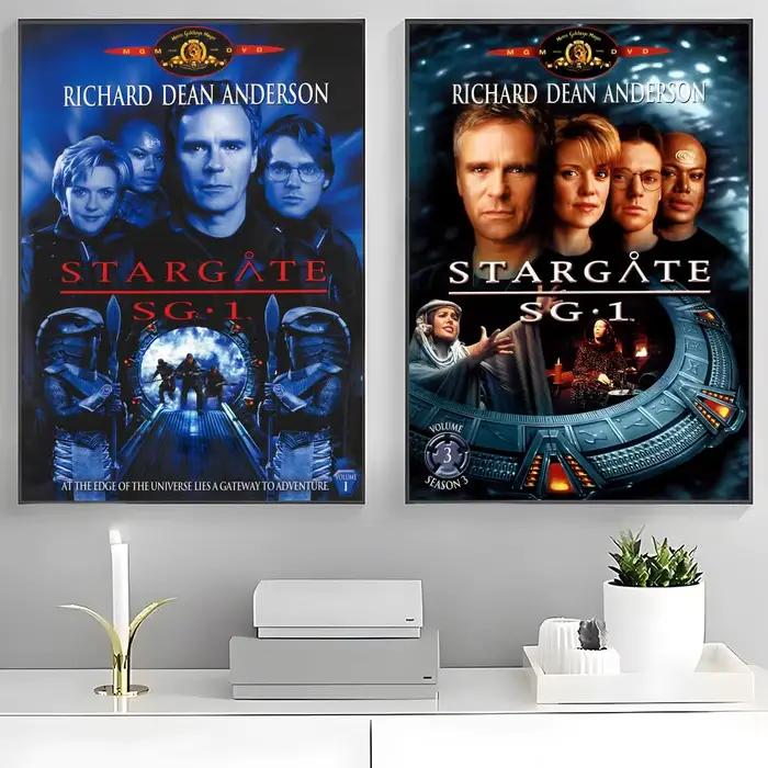 Affiche Drama S-Stargate SG-1, affiches haute définition, art mural pour le salon et la décoration de la maison.