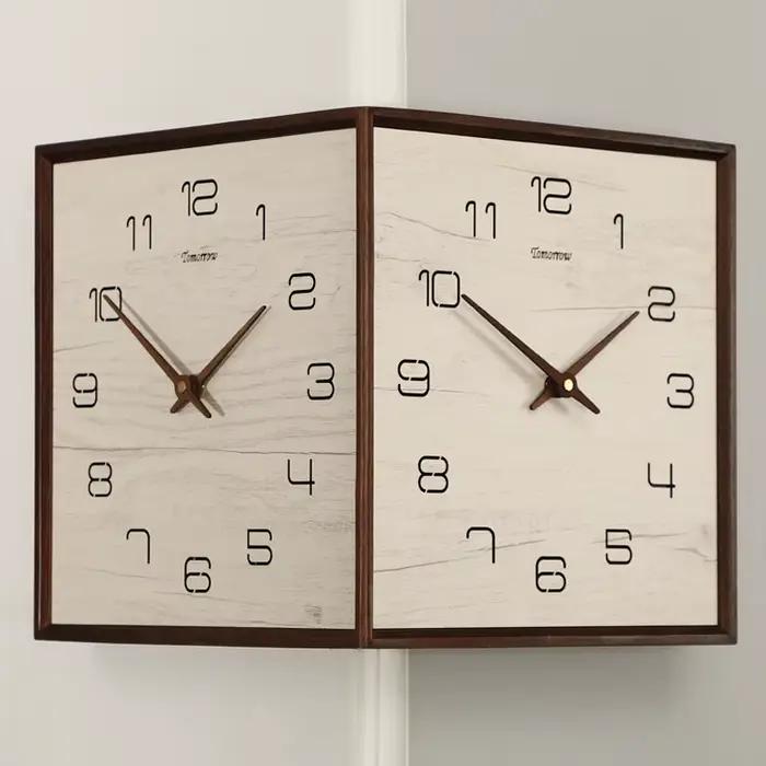Amusant Restaurant horloge murale Design moderne luxe salon horloge murale italie intérieur Reloj Pared Decorativo décoration de la maison