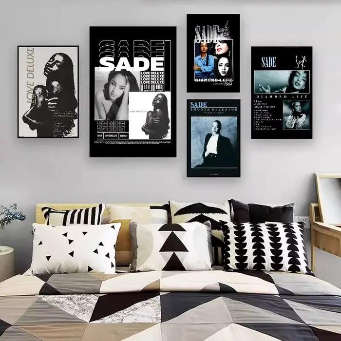 Affiches collantes de film Singer Sade