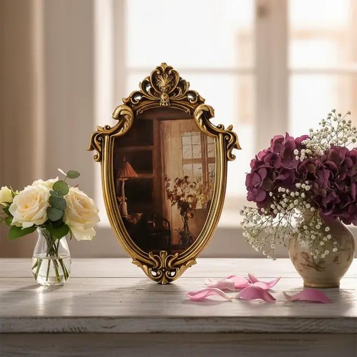 1 pièce, cadre photo décoratif à motif de dentelle classique européen