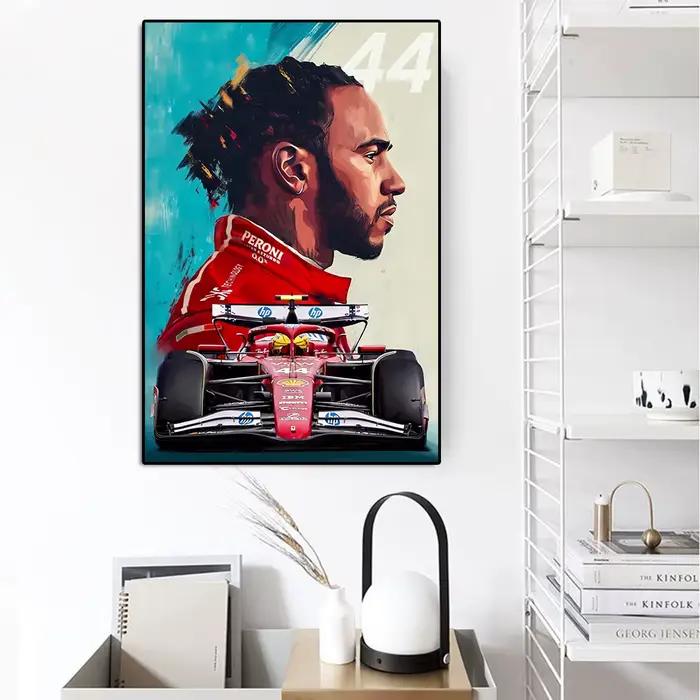 Affiche de Portrait de Grand Prix de formule de saison 2025