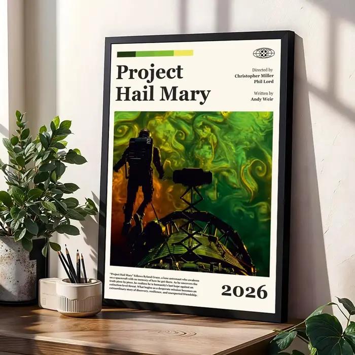 Affiche de film Project Hail Mary 2026 NOUVEAU