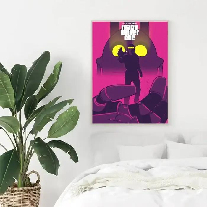 Affiche murale de dessin animé Ready Player One