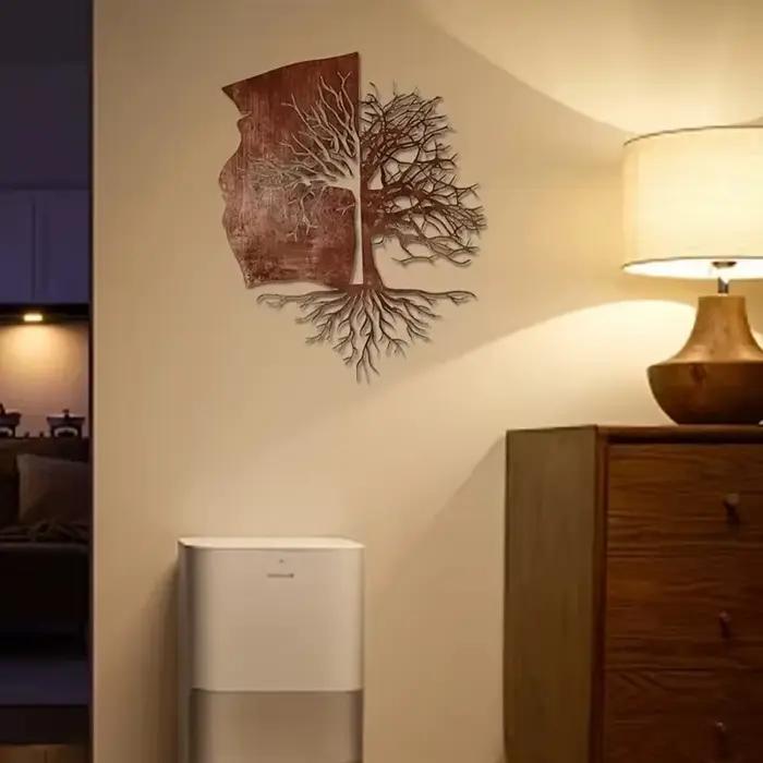 Décoration murale arbre de vie 1 pièce