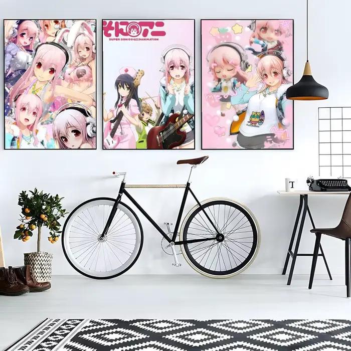 S-Super S-Sonico – affiche murale imprimée