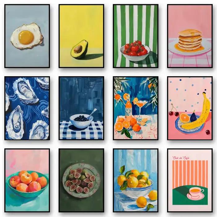Affiches et imprimés Vintage pour salle à manger