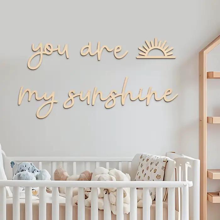 Plaques murales en bois avec Motif soleil