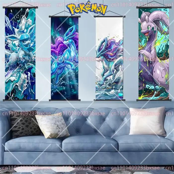 Peinture sur rouleau HD Pokémon Anime