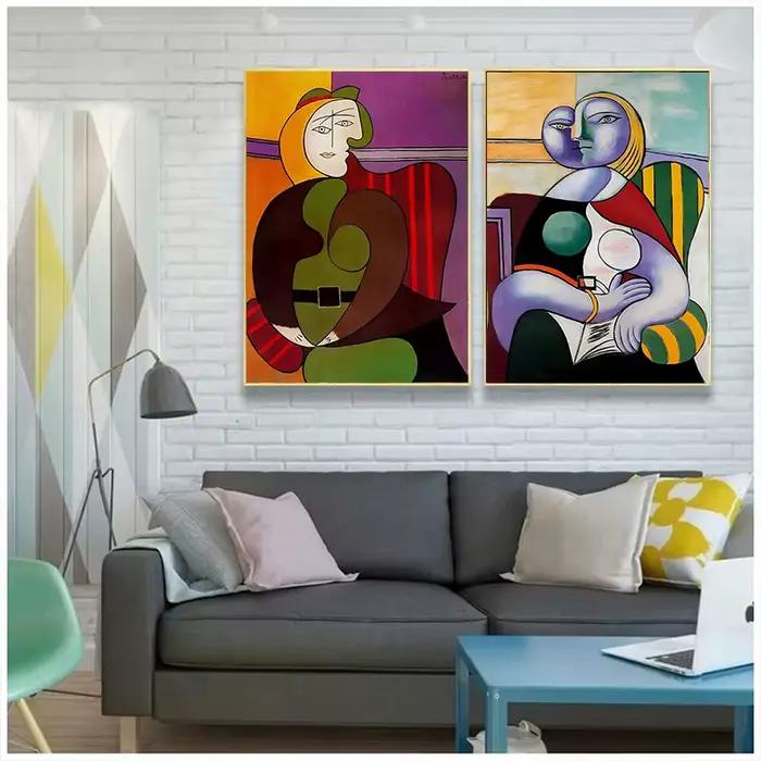Affiche de collection d'œuvres d'art célèbres de Picasso