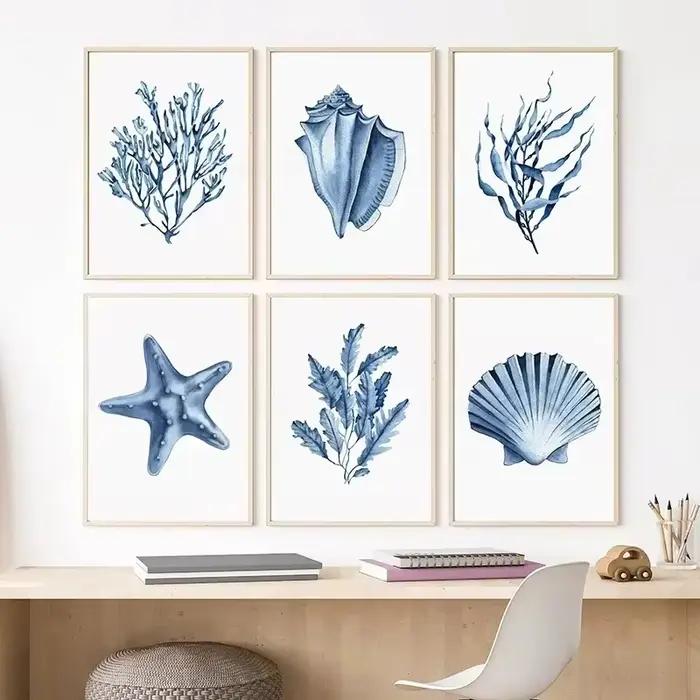 Affiches imprimées en corail