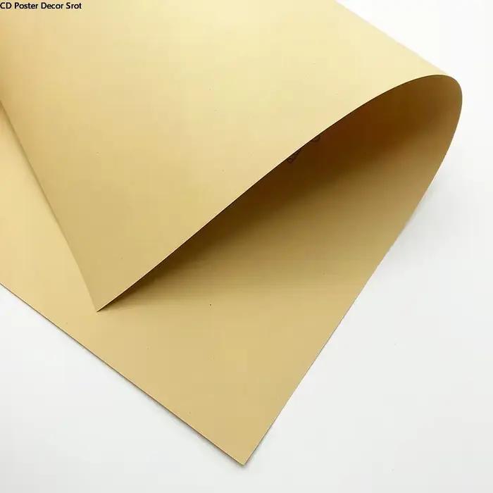 Affiche de Peinture à l'Huile Vintage en Papier Kraft