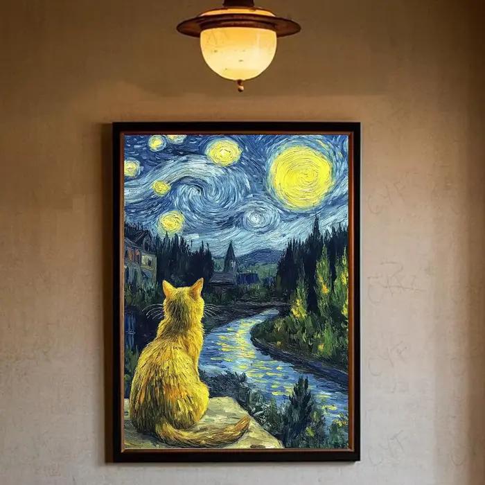 Affiche HD sans cadre des célèbres tableaux de Vincent Willem van Gogh