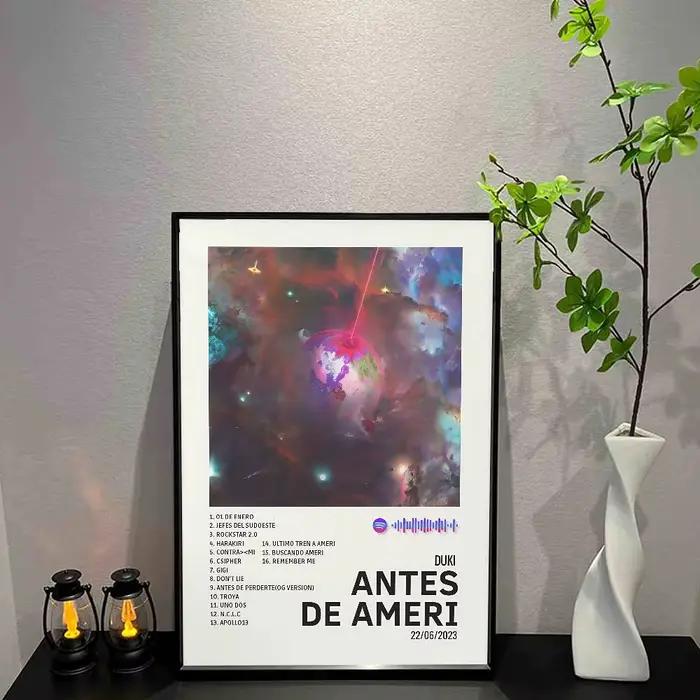 D-Duki affiche Album de musique toile impression mur Art chambre décor mur Art