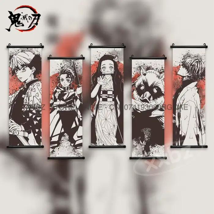 Demon Slayer Scrolls Picture Anime Poster