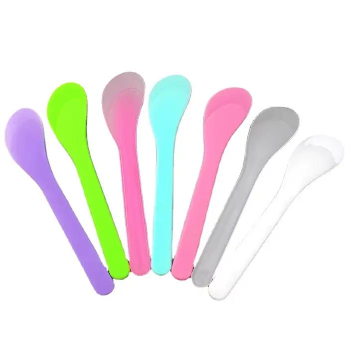 Bâton de masque Facial 13cm, spatule cosmétique, cuillère, bricolage, bâtonnets de maquillage de beauté, outils de mélange de boue, outils de maquillage, 10 pièces/lot