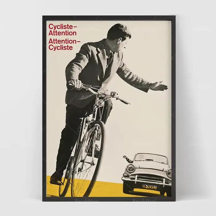 Tour de France rétro, affischcykellopp