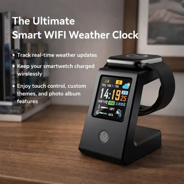 Horloge météo intelligente WiFi