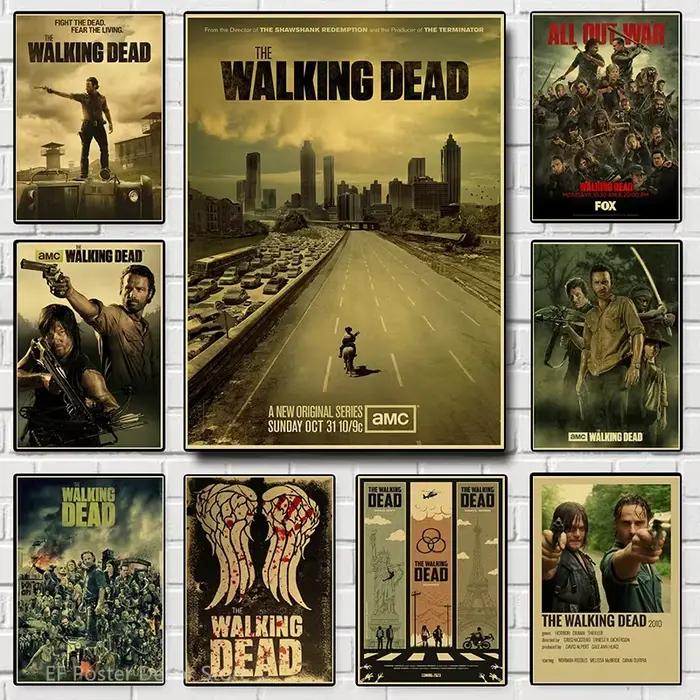 Affiche The Walking Dead Rick Grimes/Daryl Dixon