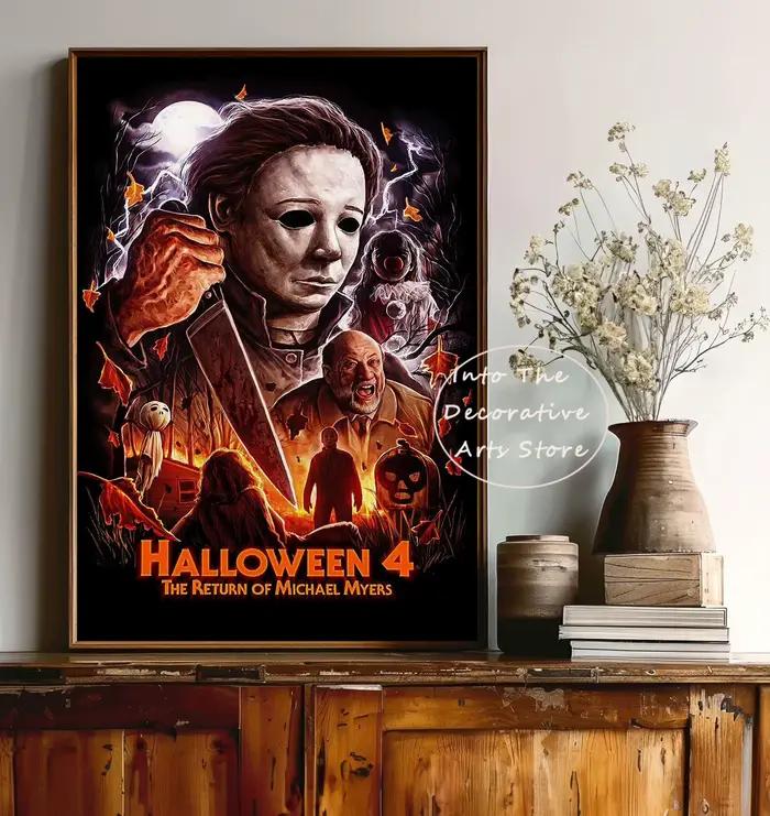 Affiches de films d'horreur classiques d'Halloween Michael Myers