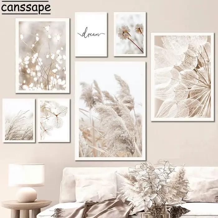 Peintures murales de paysage Beige