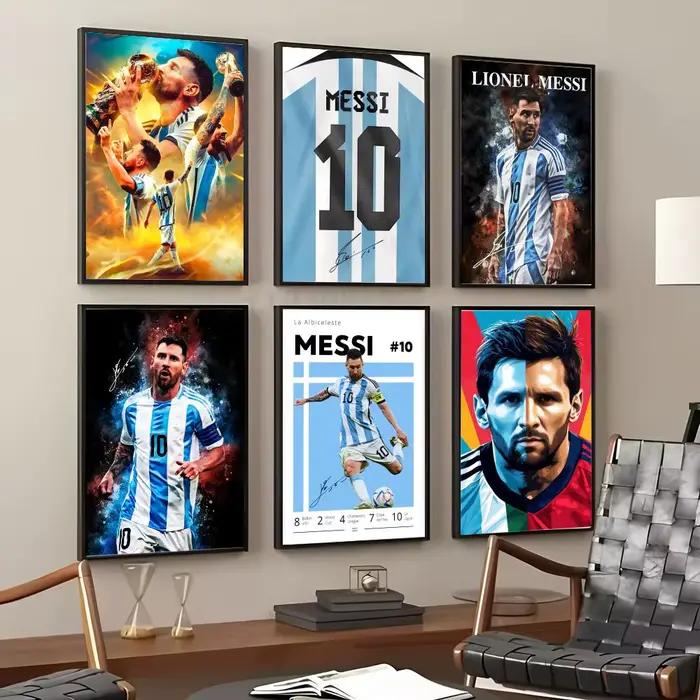 Peinture M-messi, calligraphie