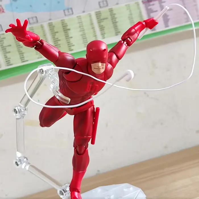 Figurine d'action CT Mafex 223 Daredevil, version de bande dessinée de 6 pouces, modèle articulé, super héros Marvel, objet de collection pour collectionneurs adultes