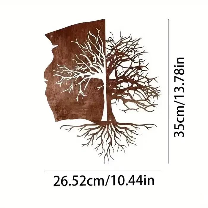 Décoration murale arbre de vie 1 pièce