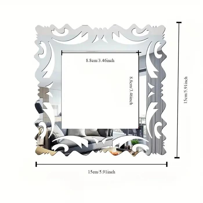 4 pièces 15X15cm interrupteur autocollant décor à la maison Stickers muraux