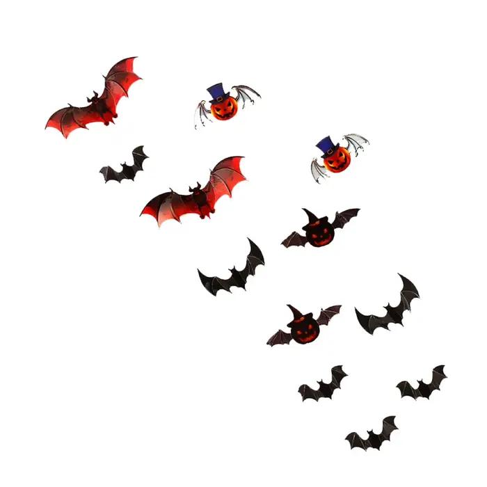 Autocollant mural chauve-souris 3D