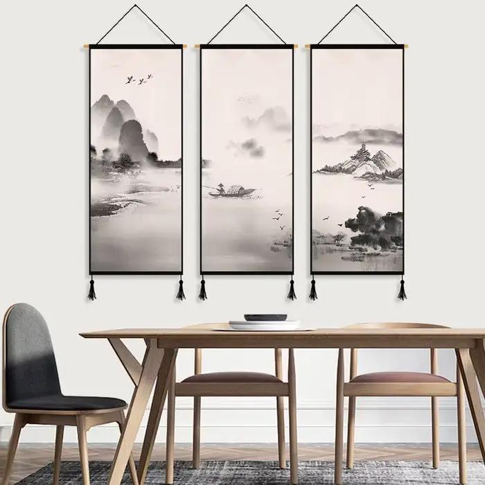 Peinture décorative de paysage chinois
