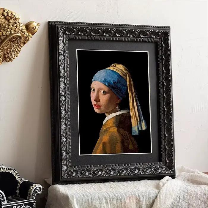 Cadre photo vintage de style américain de 6 pouces