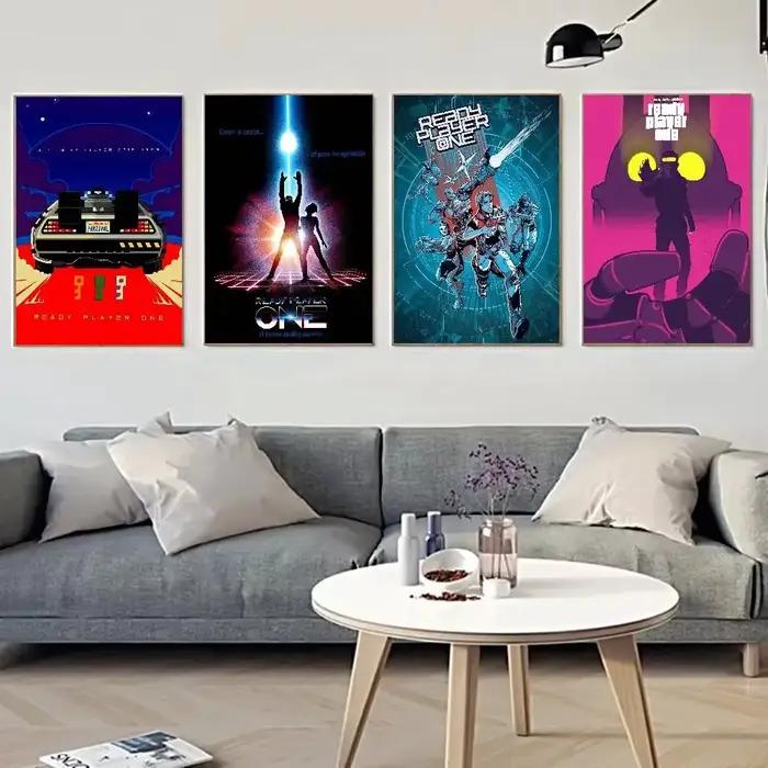Affiche murale de dessin animé Ready Player One