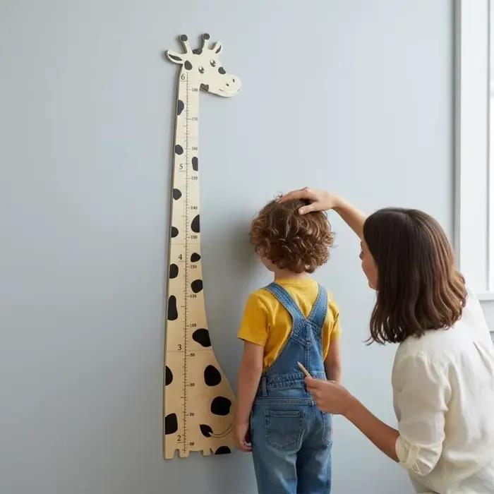 Tableau croissance en bois girafe