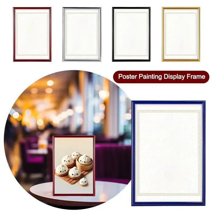 Cadre décoratif A4 en PVC pour certificat