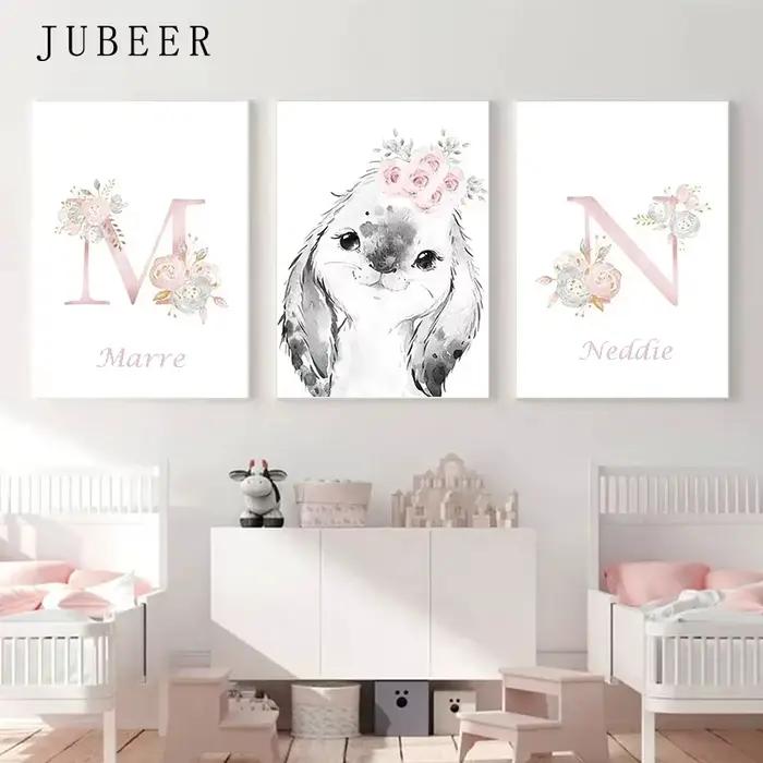 Affiche de décoration d'animaux mignons