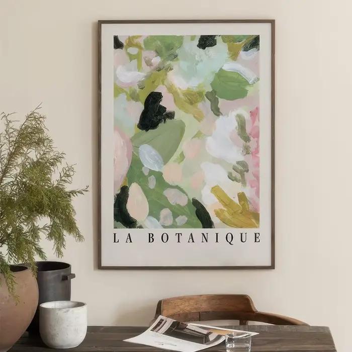 Affiche d'art bohème arc-en-ciel
