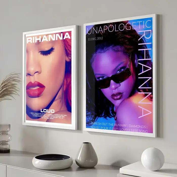 Affiche de chanteur R-RIHANNA