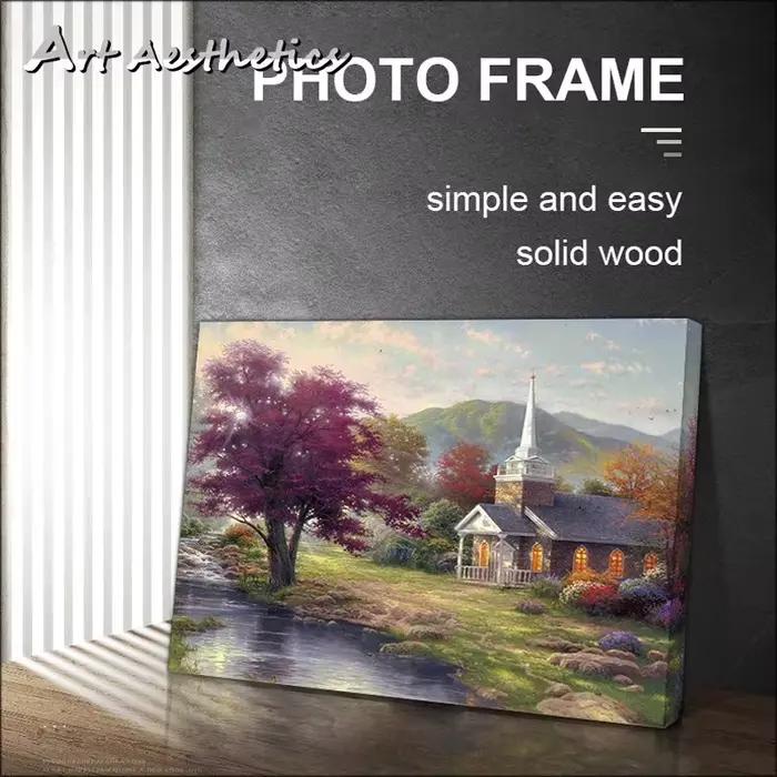 Cadre en Bois Massif pour Photo