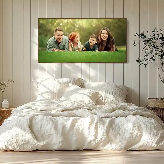 Impression sur toile horizontale personnalisée grand format