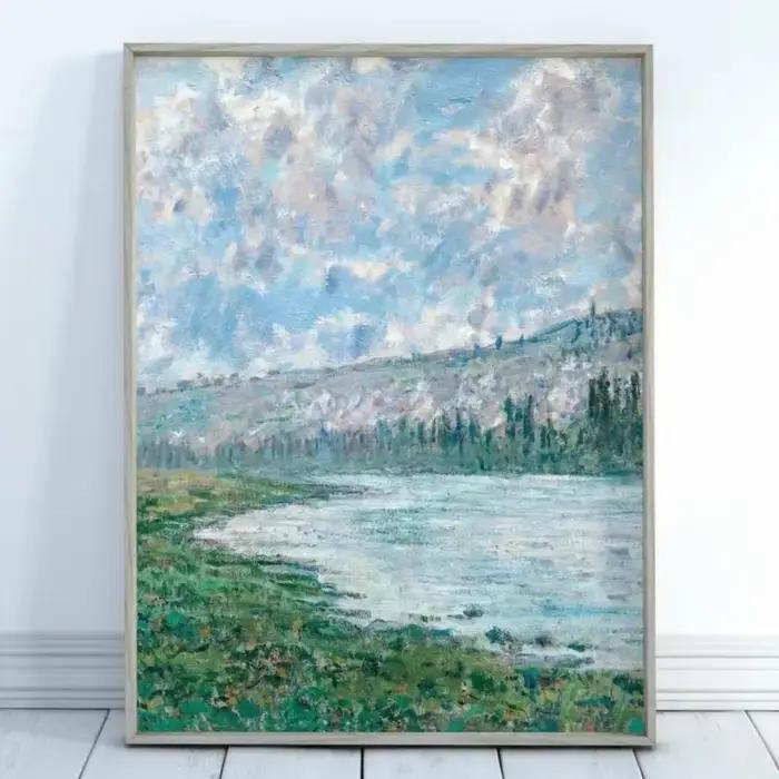 Monet – imprimés sur toile d'art de paysage abstrait