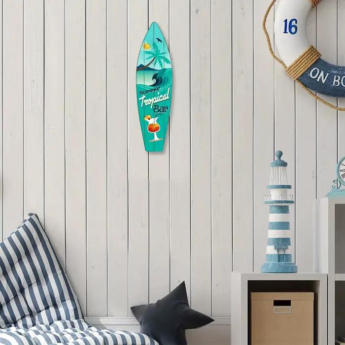 Panneau d'art mural en bois pour la maison