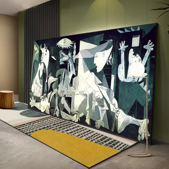 Art mural des douanes célèbres dans le monde