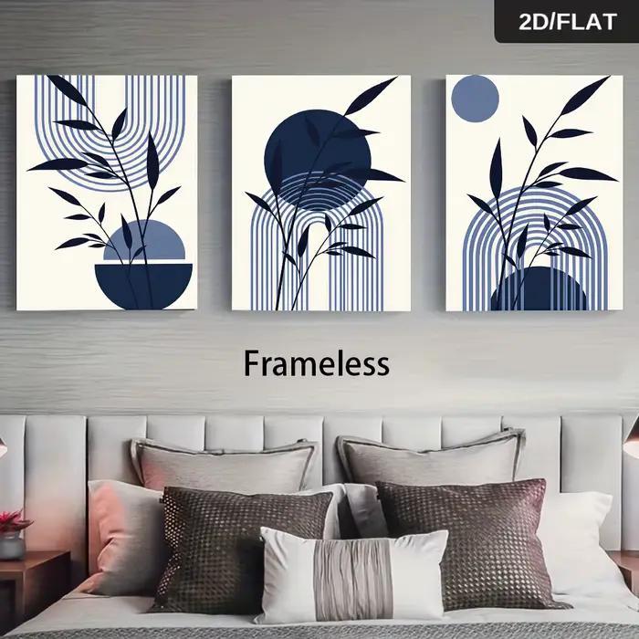 1 ensemble de peintures décoratives abstraites minimalistes modernes
