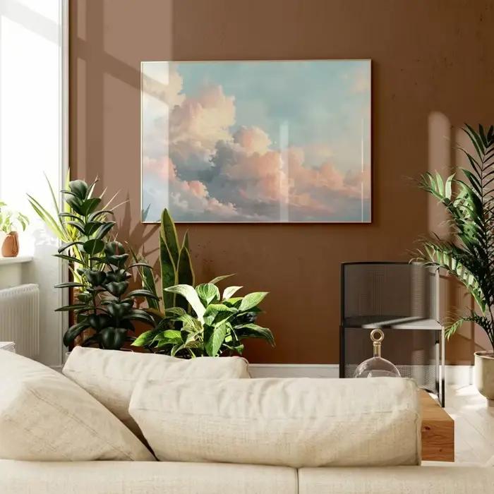 Affiche de nuage Pastel Vintage