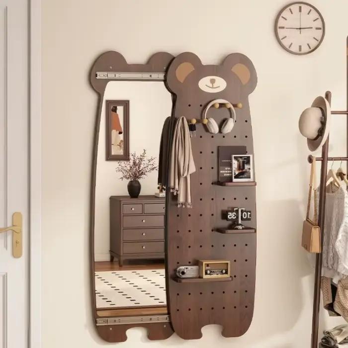 Présentoirs flexibles miroir Luxe moderne dortoir créatif