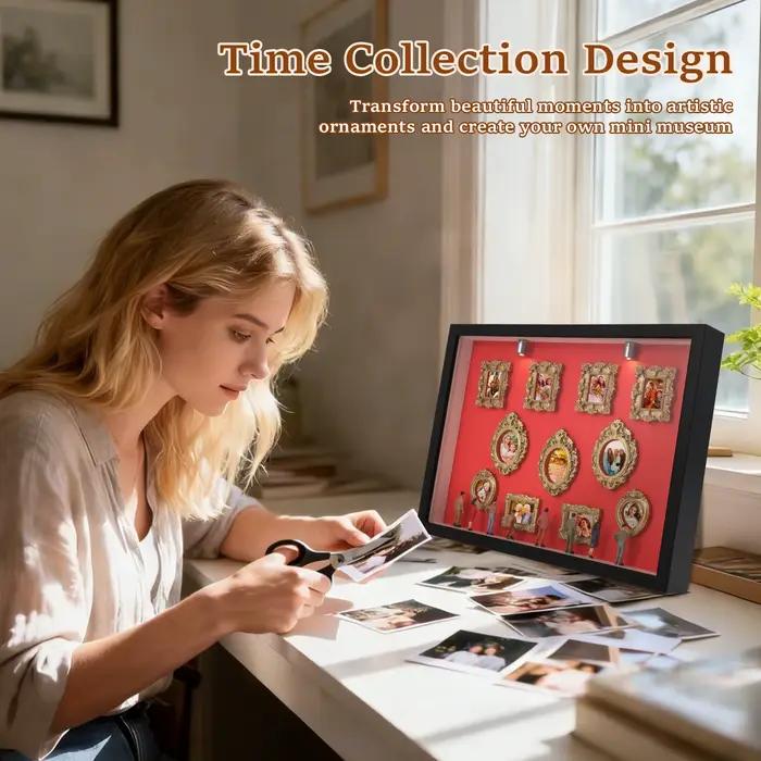 Mini Musée de nous-mêmes : Cadre photo DIY personnalisé